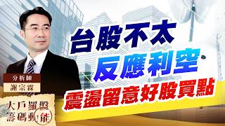 台股不太反應利空 震盪留意好股買點 (圖)