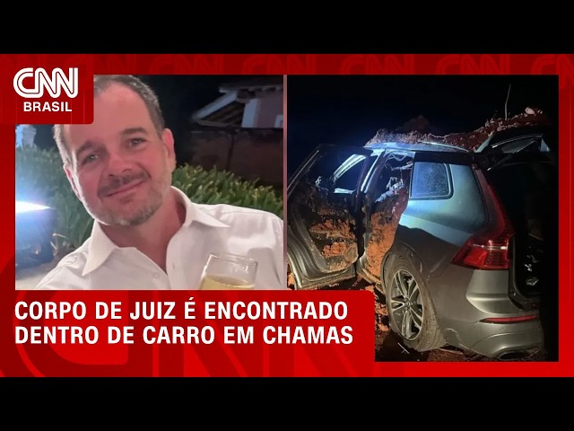 Juiz é encontrado morto dentro de carro incendiado no interior de SP | CNN NOVO DIA