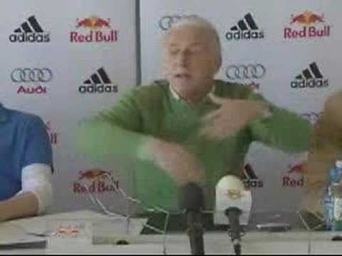 Gionvanni Trapattoni´s Wutrede bei Red Bull Salzburg