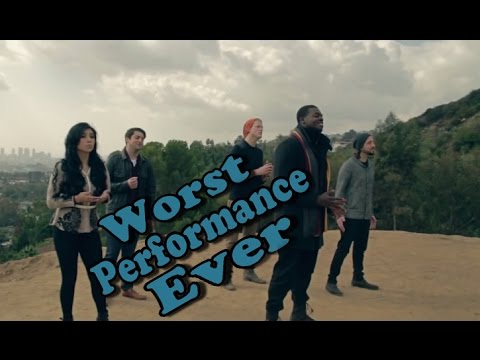 Pentatonix - Worst Performance Ever - Little Drummer Boy  Shreds