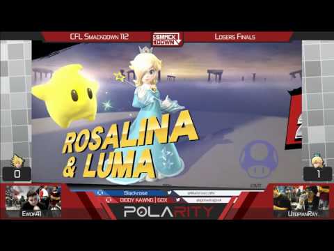 CFL Smackdown 112 WiiU - Ewok41 (Cloud) vs UtopianRay (Rosalina) - Losers Finals
