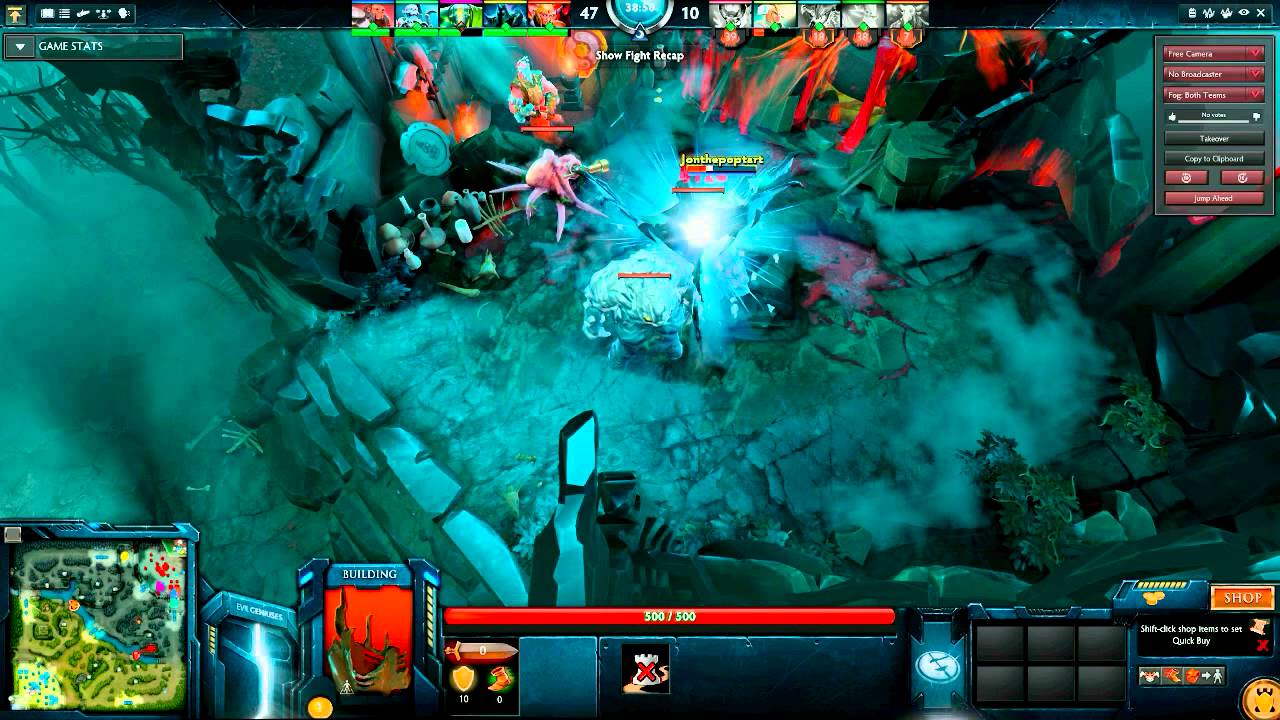 Dota 2: Cách dùng ancient creep của chen :D