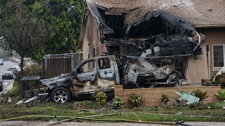 San Diego plane crash: Press conference, witness reaction after Devil Wears Prada drummer, agent die