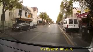 preview picture of video 'Approach CNG station Champigny sur Marne'