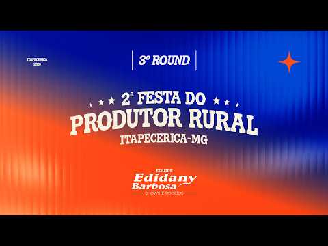 FESTA DO PRODUTOR RURAL DE ITAPECERICA 2026 COM EQUIPE EDIDANY BARBOSA SHOWS E RODEIOS