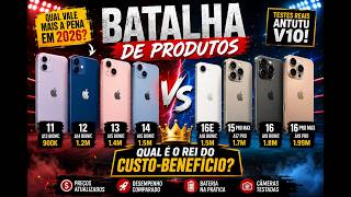 🔥 OS MELHORES CELULARES DE 2026: DO BARATO AO TOP DE LINHA! 🔥