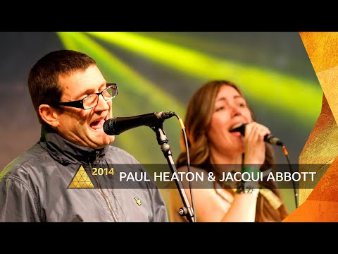 Paul Heaton and Jacqui Abbott perform on the BBC Introducing stage at Glastonbury Festival 2014