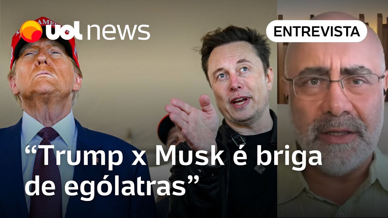 Briga de Trump e Musk tem recuo após eles perceberem que prejudicaria ambos, analisa Cláudio Couto