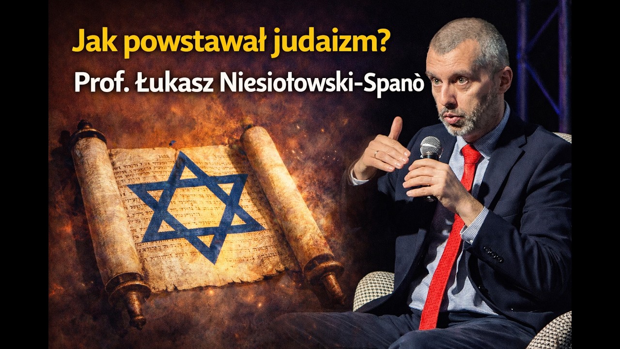 Jak powstawał judaizm? Wykład i rozmowa z prof. Łukaszem Niesiołowskim-Spanò