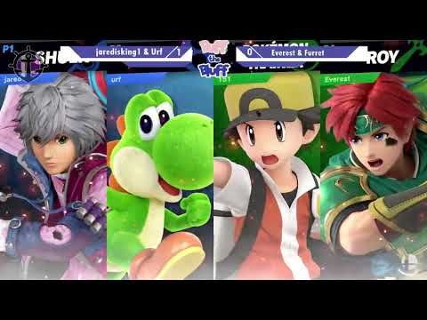 Buff the Bluff! - Doubles WR2 - jaredisking1 & Urf (Shulk & Yoshi) vs Everest & Furret (Roy & PT)