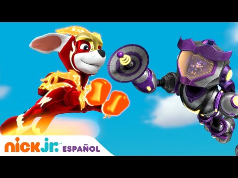 Paw Patrol, Patrulla de cachorros | Los cachorros contra un robot gigante | Nick Jr. en Español