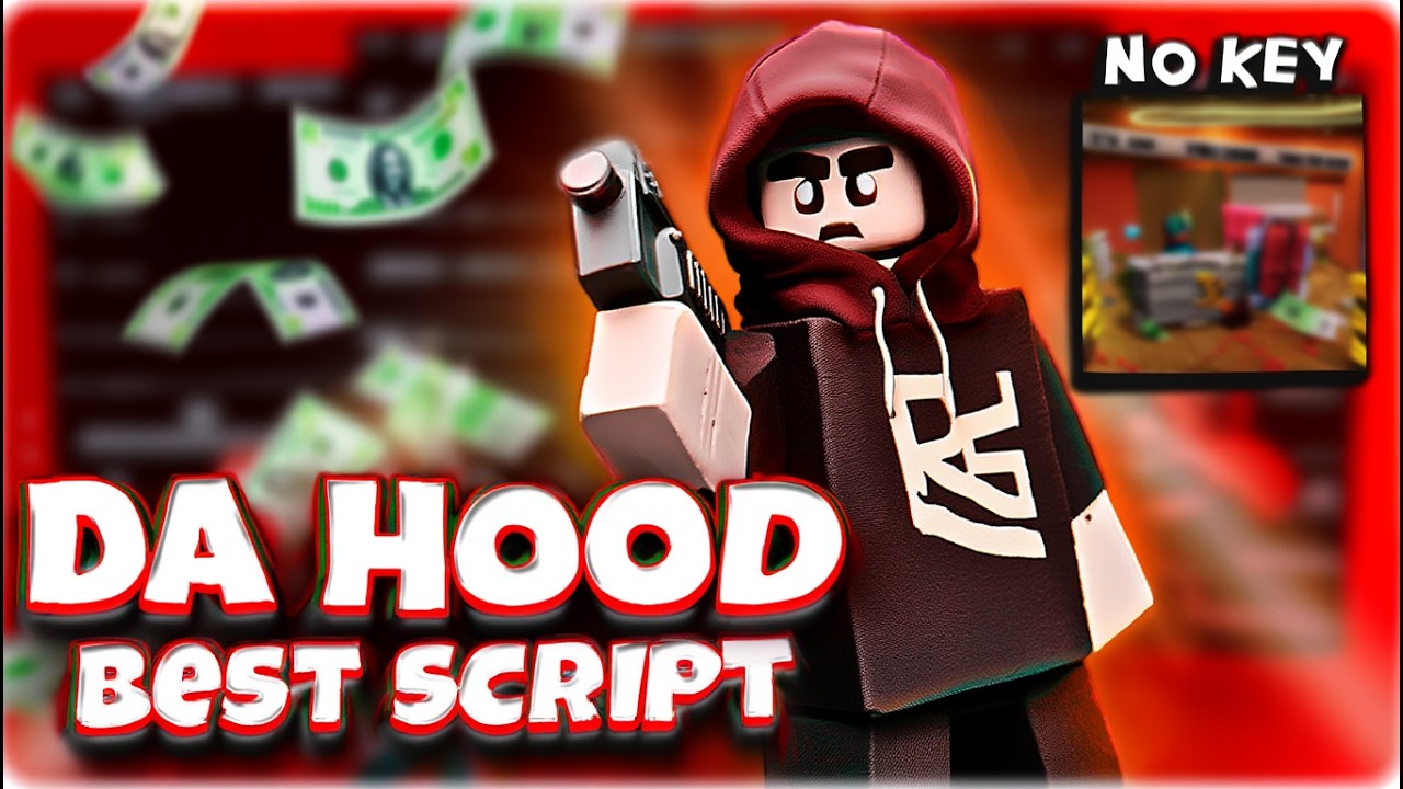 Da Hood Script *NO KEY* 👊 – Aimlock, Hitbox, Gun Mods, & Speed