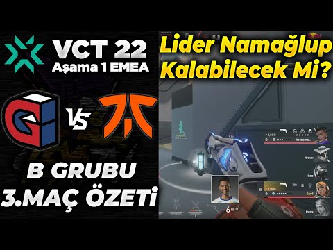 SERİNİN SON MAÇI! Guild vs Fnatic 3. Maç Özeti | Valorant EMEA Challengers