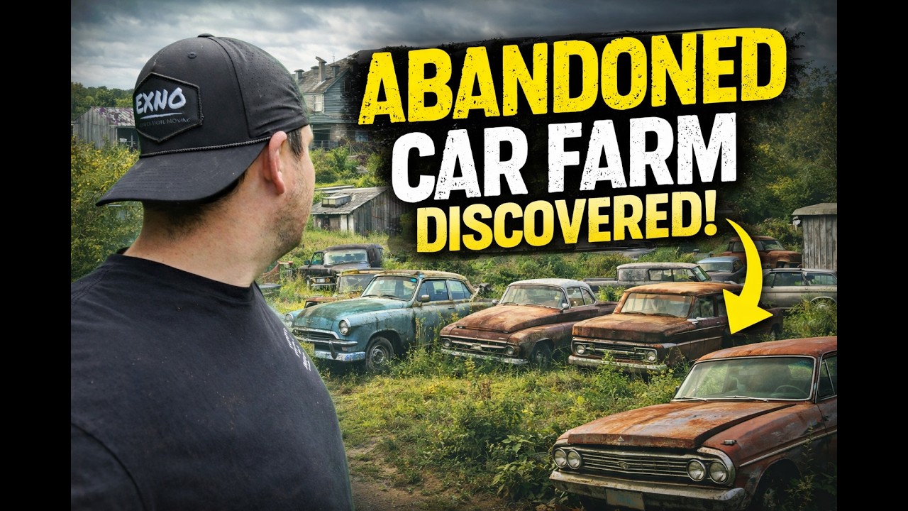 We Discovered a Hidden Abandoned Farm Full of Vintage Cars