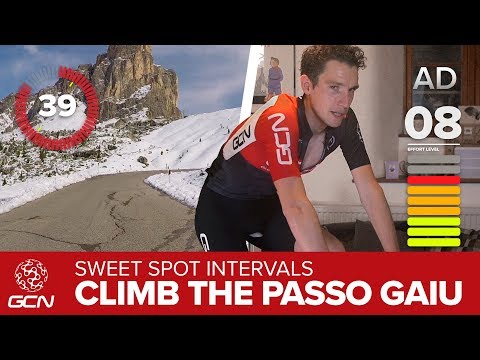 Sweet Spot Intervals | Indoor Training On The Passo Giau