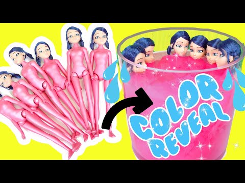 Miraculous Ladybug Magic Heroez Color Reveal Transformation Dolls