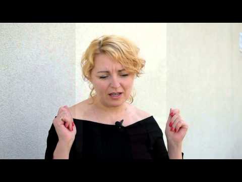 Ani Polarusz Wizytówka aktorska w języku ukraińskim