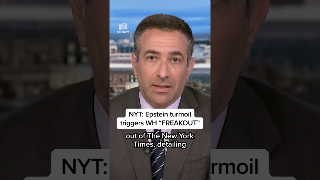 NYT: Epstein turmoil triggers White House 'FREAKOUT'