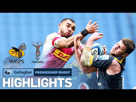 Wasps v Harlequins - HIGHLIGHTS | Eight Tries Between Old Rivals! | Gallagher Premiership 2020/21