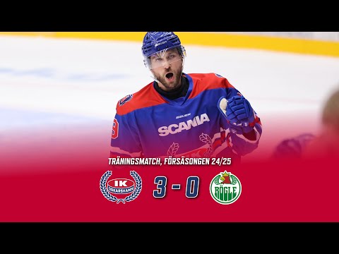 Höjdpunkter från IK Oskarshamn – Rögle BK | 10 september 2024