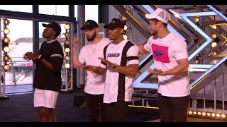 Rak-Su: Boyband Makes Nicole DANCE in HER SEAT | Auditions | The X Factor UK 2017