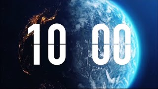 Earth Timer ⏳ | 10 Minute Countdown with Earth View 🌍