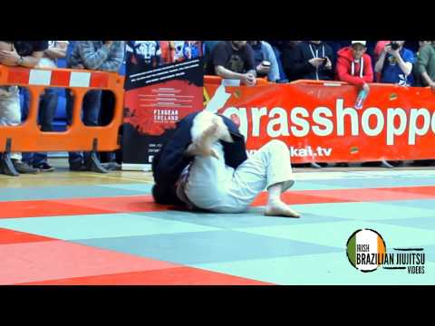 Shane Galvin [Team Lagarto Tralee] vs John  Sheridan [ECJJ] Purple Middle - Irish Open 2014