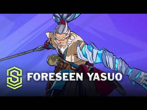 Foreseen Yasuo 2XKO Skin Spotlight