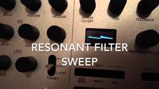 Video thumbnail for Korg Minilogue vs ARP Solus [c. 1979] Filter Comparison by Angelo Santelli