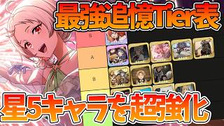 【クロエコ】【最強追憶Tier表】星5キャラをさらにぶっ壊れすることができます【無職転生 〜異世界行ったら本気だす〜 クロニクル・オブ・エコーズ】【無職転生アプリ】
