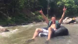 Tubing in Phoenicia, NY at the Esopus River -  Town Tinker Tube Rental