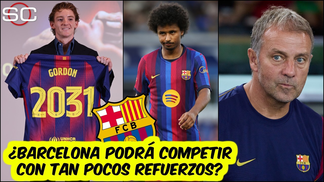 BARCELONA y un MERCADO DE FICHAJES LLENO DE DUDAS con pocos refuerzos… ¿Y JULIÁN? | SportsCenter