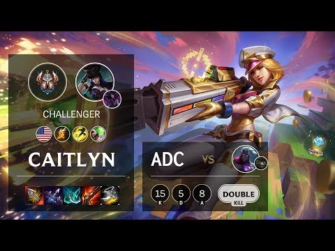 Caitlyn ADC vs Varus - NA Challenger Patch 10.10