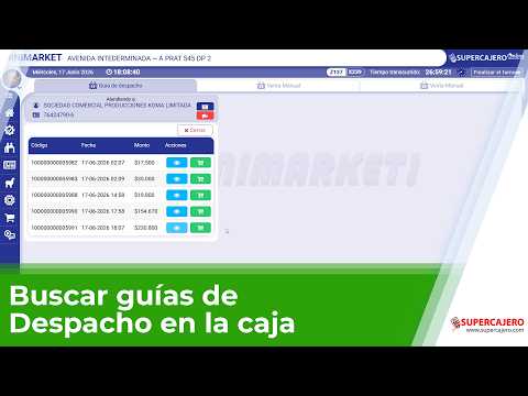 Buscar guías de despacho