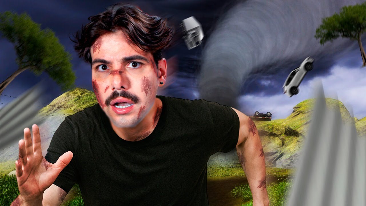 Tá vindo um FURACÃO e eu preciso sobreviver até acabar o vídeo...