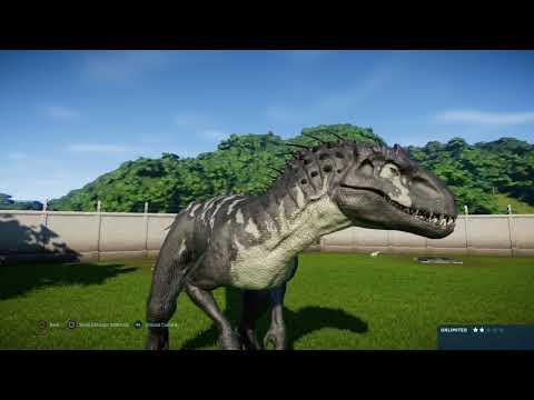 Jurassic World Evolution: Indominus rex vs the Goat army