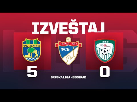 Izveštaj ZEMUN - PKB Srpska Liga Beograd 21. Kolo