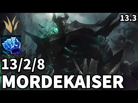 Mordekaiser Jungle vs Graves - KR Master  | Patch 13.3