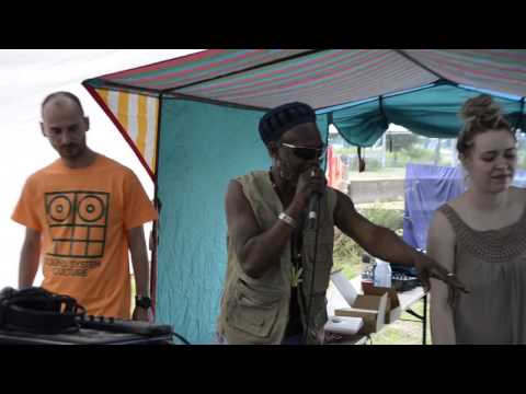 Jerry Lionz& Sista Lexxy and Tribe 84 Records na bass camp 2016 na sound  systemie  Paprota.org