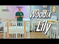 миниатюра 0 Видео о товаре Детская кровать-трансформер Woodix Lily (без маятника), White (Белый)