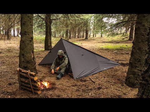 Best Tarp Set up for Survival Bushcraft Camping