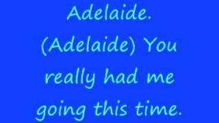 Anberlin-Adelaide w/ lyrics