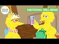 Big Bird S Comfort Container Emotional Well Being