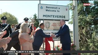 Histoire : Visite de S.A.S. le Prince Souverain à Monteverde