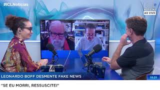 LEONARDO BOFF "RESSUSCITA" AO VIVO NO ICL
