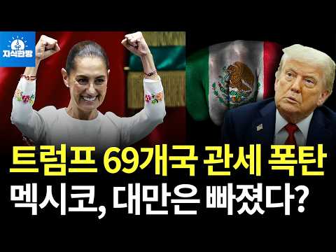 트럼프 대통령의 상호 관세 정책 발표와 그 영향: 멕시코와 대만의 선방