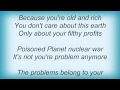 Corrosion Of Conformity - Poison Planet Lyrics