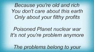 Corrosion Of Conformity - Poison Planet Lyrics