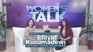 Download lagu Women's Talk Efilya Kusumadewi - Srikandi Industri Pelayaran (IDX Channel) mp3