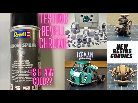 A Look At Revell Chrome Spray Paint And Some New Products From ICEMAN COLLECTIONS